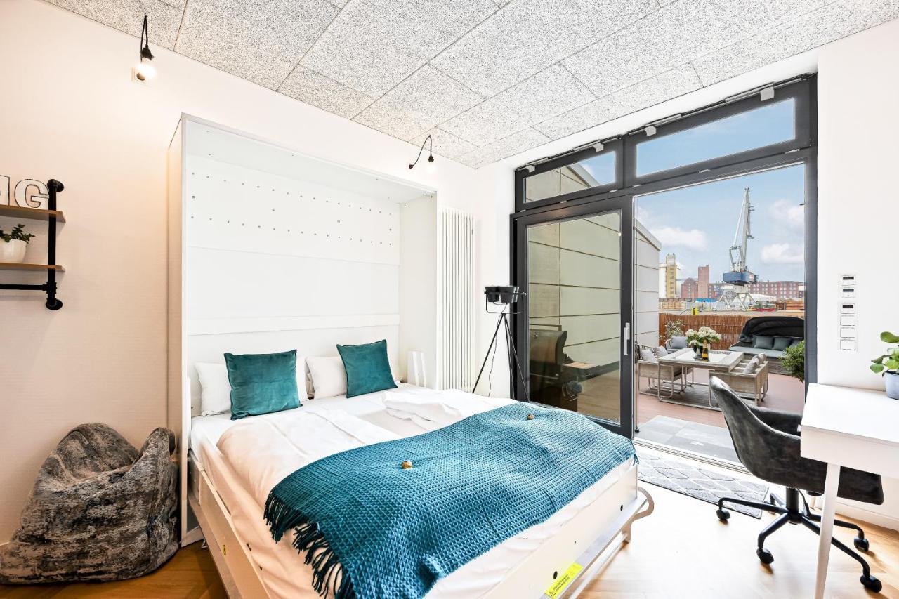Lit Living - Luxus Loft - Box Spring - Air Con - Bbq - Panorama Mannheim Exterior foto