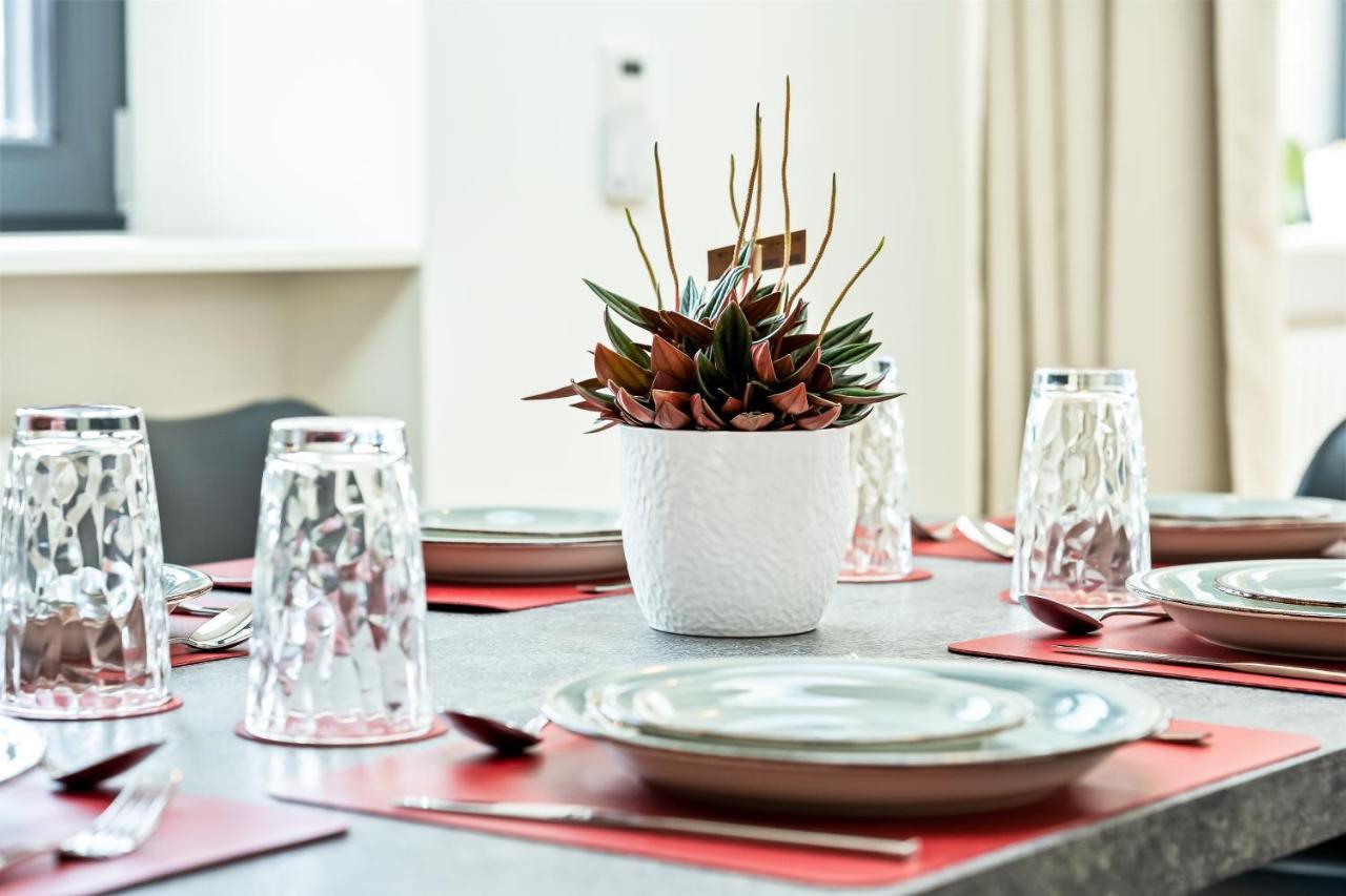 Lit Living - Luxus Loft - Box Spring - Air Con - Bbq - Panorama Mannheim Exterior foto