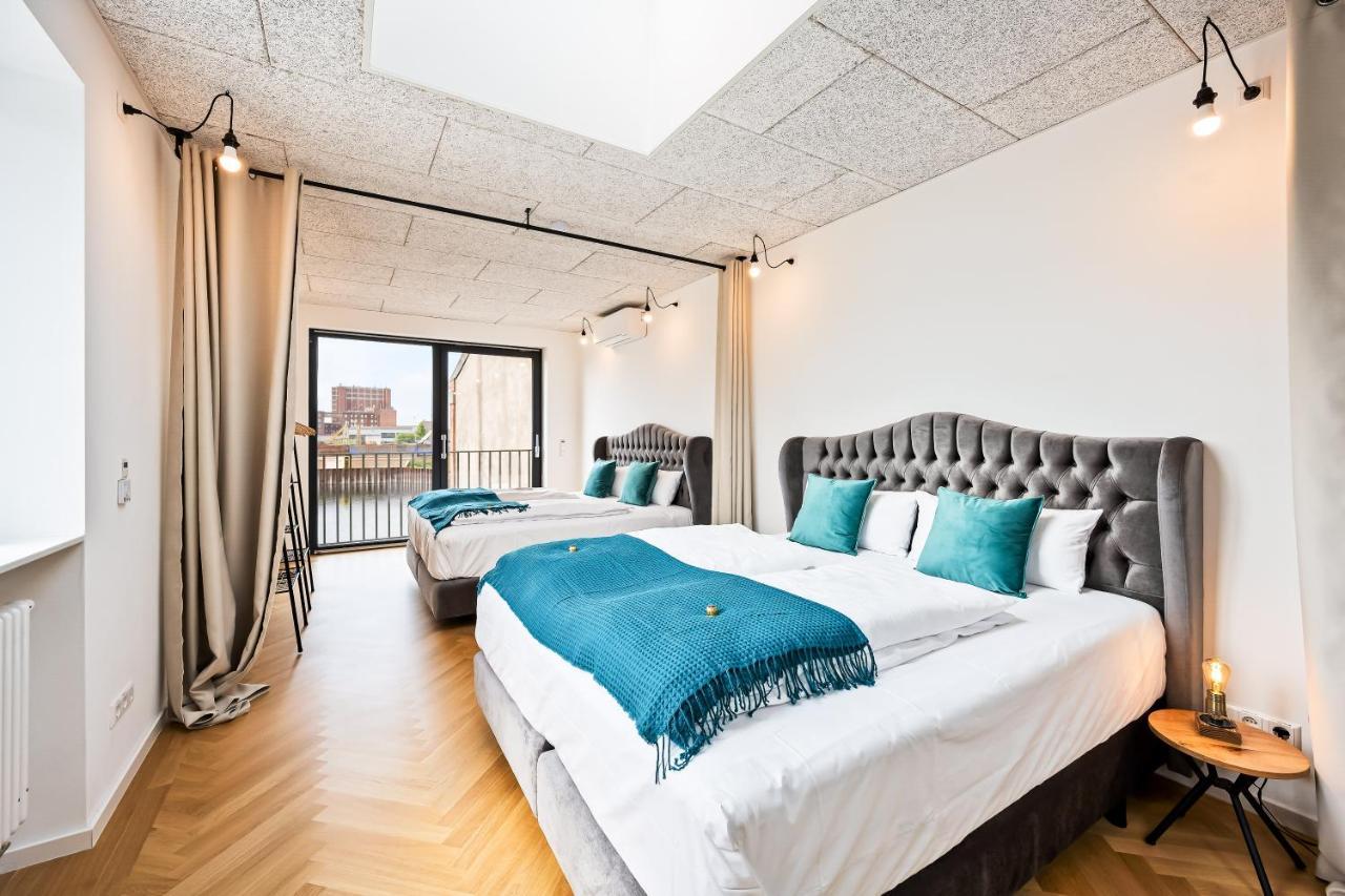 Lit Living - Luxus Loft - Box Spring - Air Con - Bbq - Panorama Mannheim Exterior foto